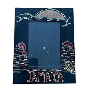 🌟3/$25🌟 Jamaica Decorative Picture Frame - Black with Multicolor Accents